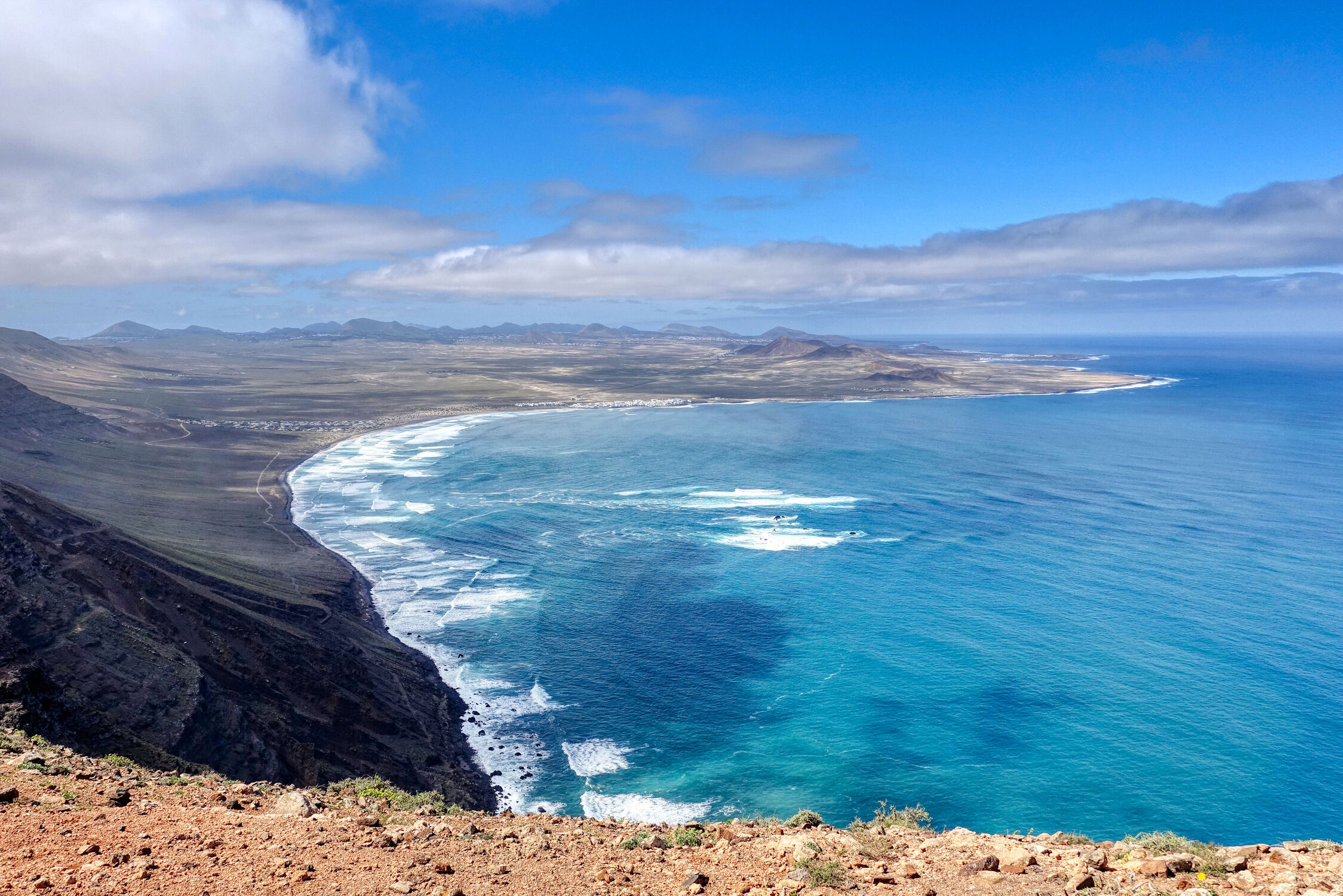 Bild mit Meerblick, Meer, Lanzarote, spanien, Atlantik, Bucht, Kanaren, Kanarischen Inseln