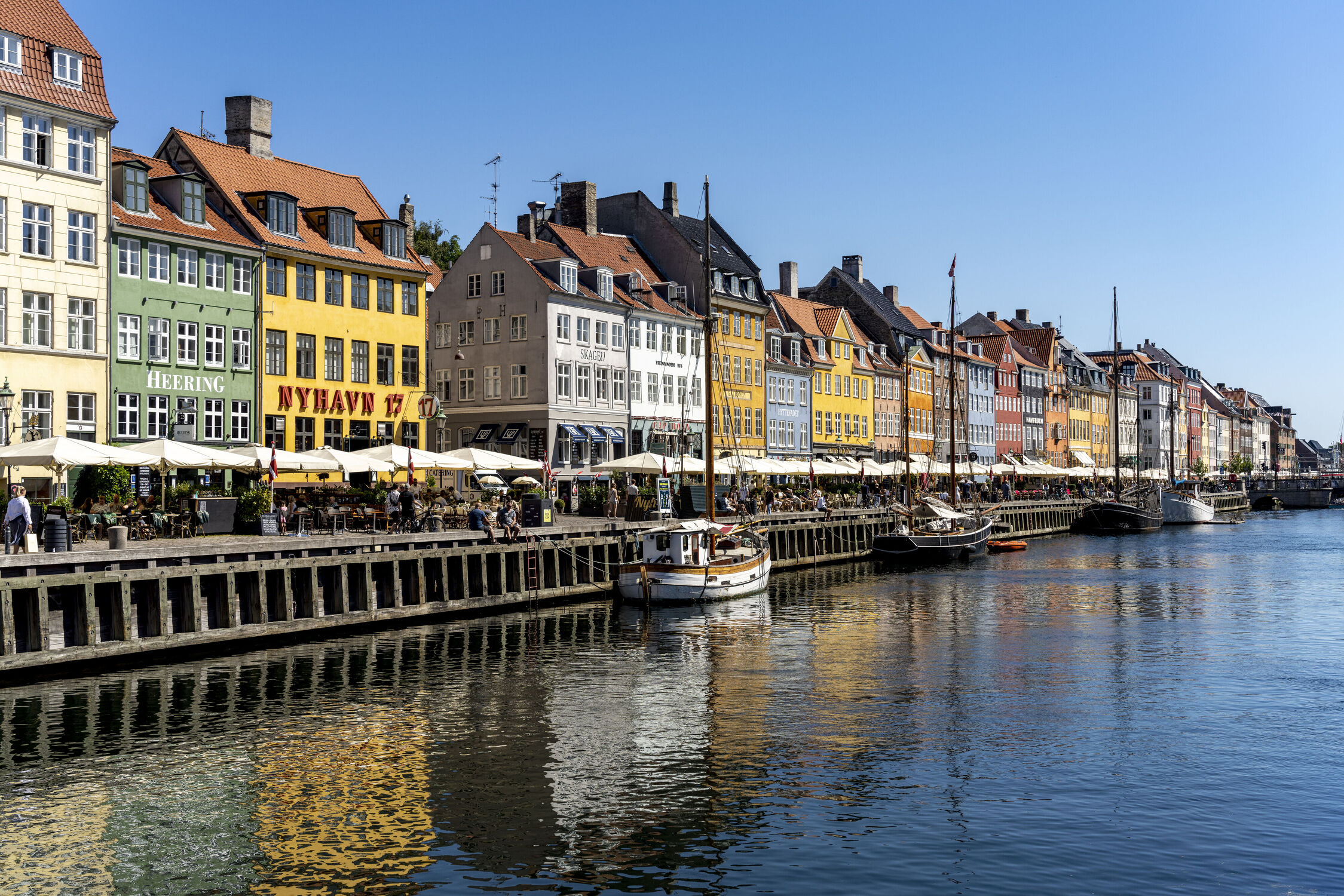Bild mit Häfen, Skandinavien, Dänemark, Kopenhagen, Nyhavn