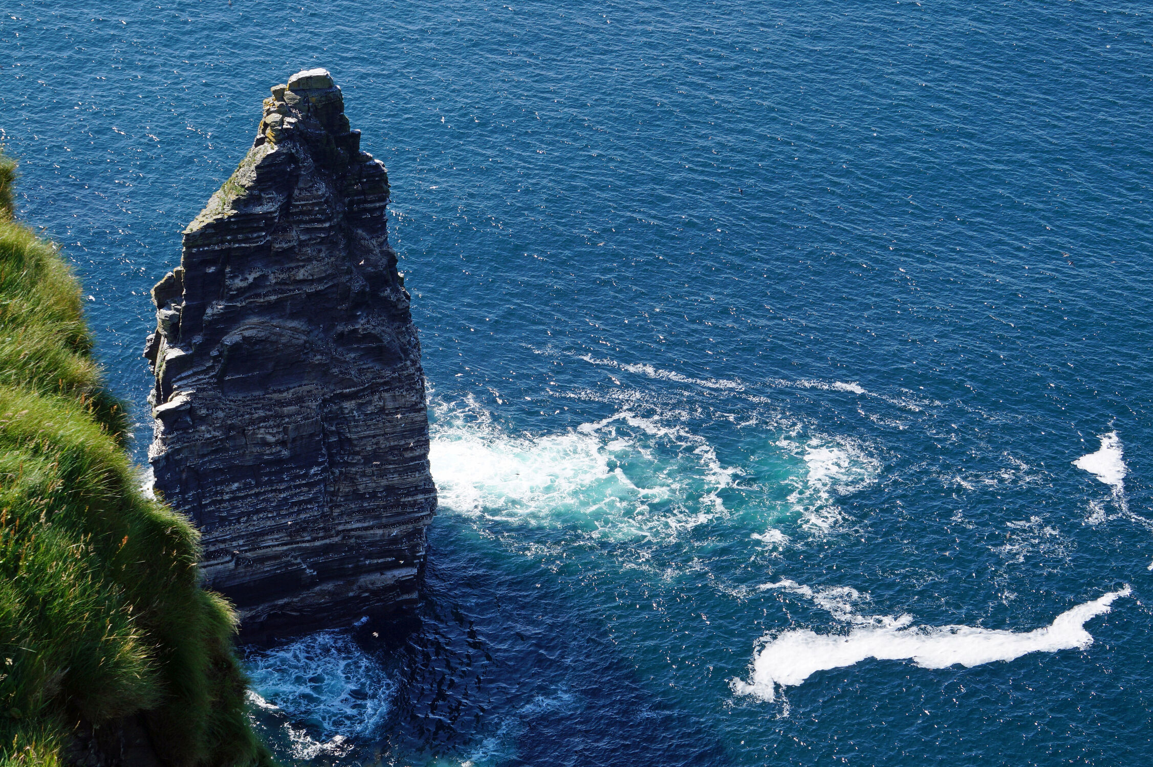 Bild mit Natur, Meer, Landschaft, Küste, Irland, ozean, Wild, klippe, Cliffs of Moher, Steilklippe