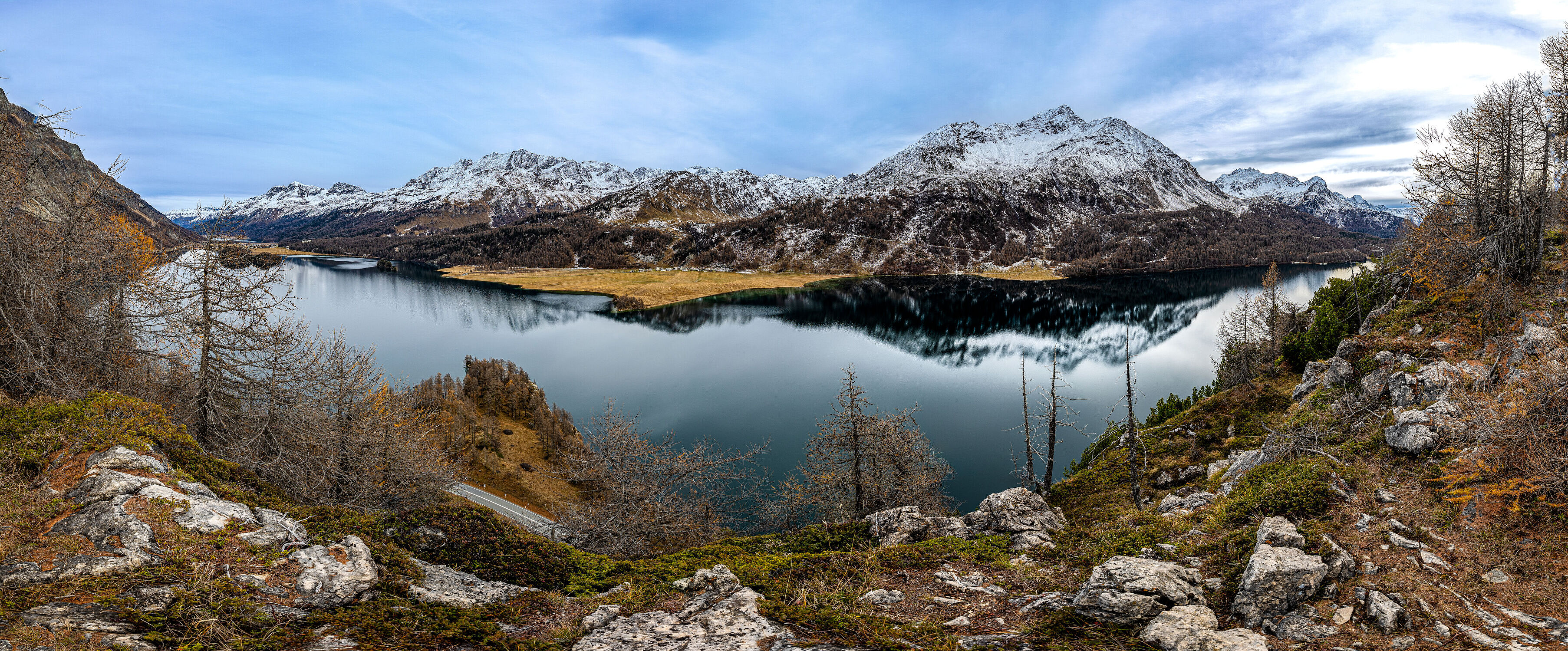 Bild mit Landschaften, Winter, Alpen, Alpenland, See, Schweiz
