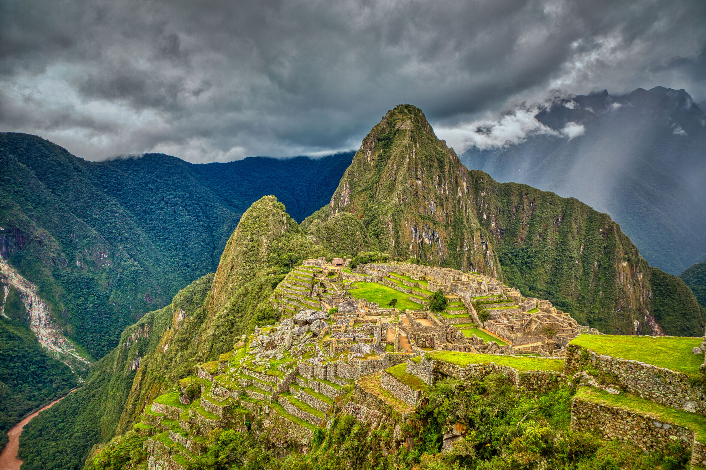 Bild mit Landschaft, Historisch, mystisch, Regenwald, Inka, Inkas, Anden, Peru, machu picchu, Wunderbar