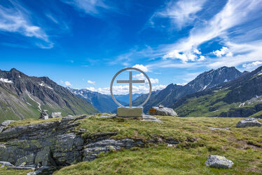 Bild mit Landschaften, Tirol, Österreich, Alpen, Berggipfel, Berggipfel, Gipfelkreuz, Bergpanorama, Hohe Tauern