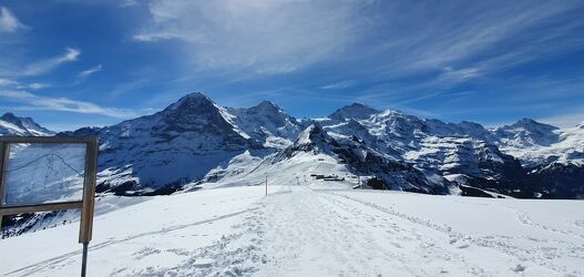 Bild mit Winter, Schnee, Alpen, Alpen Panorama, Wolkenhimmel, winterlandschaft, Winterimpressionen