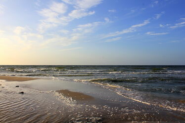 Bild mit Natur, Wellen, Urlaub, Strand, Ostsee, Meer, Erholung, Wind, Rügen, Norden