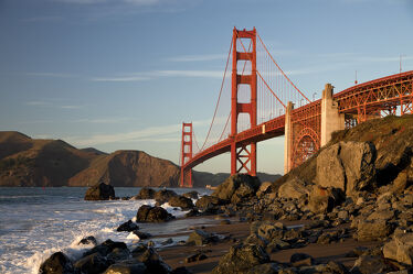 Bild mit San Francisco, USA, Kalifornien, Golden Gate, Baker Beach