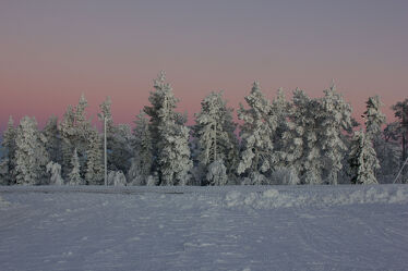 Bild mit blue, beauty, background, atmosphere, day, environment, breathtaking, levi, finland, lapland