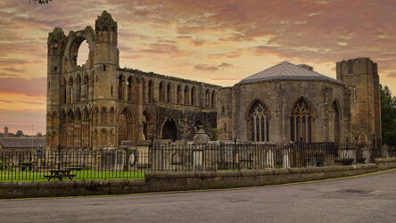 Elgin Kathedrale in Schottland
