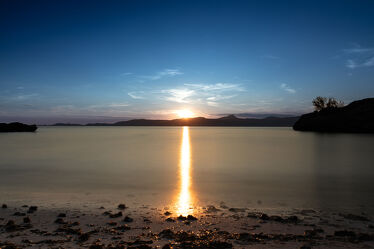 Sonnenuntergang in der Bucht Cala Blava II