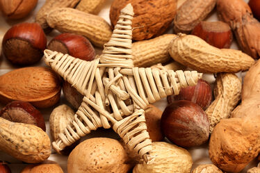 Bild mit Braun, Makro, detail, backen, Haselnuss, erdnuss, erdnüsse, haselnüsse, knacken, mandelkerne