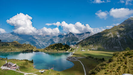 Bild mit Landschaften, Berge, Seen, Gebirge, Schweiz, Trübsee