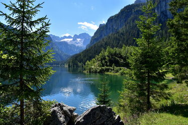 Bild mit Berge, Sommer, Österreich, Wald, Landschaft, See