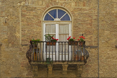 Romantischer Balkon