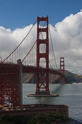 Bild mit Brücke, San Francisco, bridge, Golden Gate
