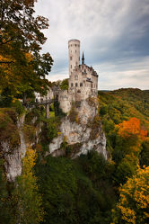 Bild mit Natur, Landschaften, Wälder, Herbst, Schlösser, Schloss, Wald, Landschaft, Burg, Burgen