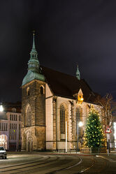 Frauenkirche Görlitz bei Nacht