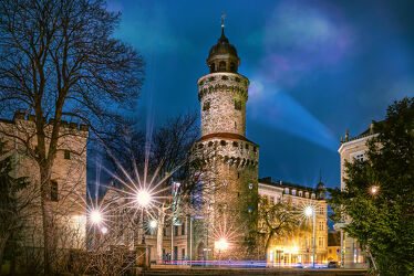 Reichenbacher Turm am Abend