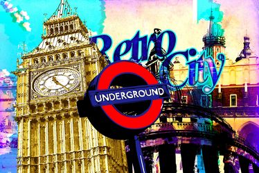 London Panorama Pop art