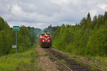 Zug in Finnland