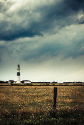 Lighthouse of Kampen (vintage)