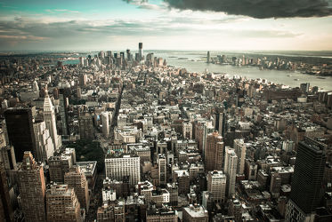New York from above (vintage)