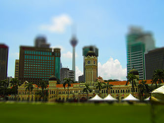 Merdeka Square in Kuala Lumpur, Malaysia