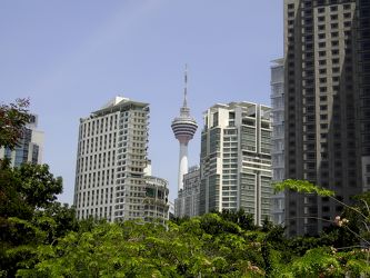 Bild mit Gebäude, Sehenswürdigkeit, Stadt, Reisefotografie, Hauptstadt, hochhaus, wolkenkratzer, malaysia, asien