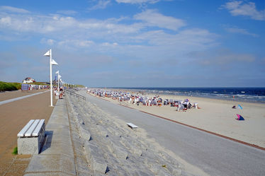 Strandpromenade von Stadt Norderney