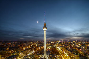 Skyline Berlin in HDR