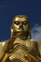 Bild mit Buddhas, Tempelanlagen