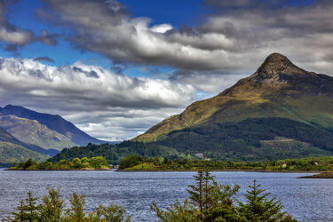 Bild mit Natur, Berge, Gewässer, Landschaft, See, Schottland, Naturfoto, schottische highlands, Loch Levens, glen coe