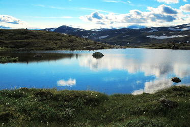 Norwegen Gebirgssee
