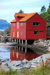 Norwegen - Rotes Haus