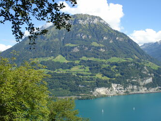 Bild mit Natur, Landschaft, See, berg, Schweiz