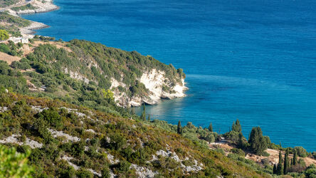 Malerische Buchten am Insel Zakynthos