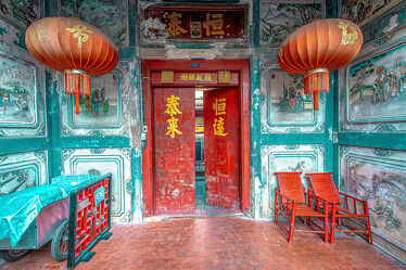 Chinesischer Tempeleingang