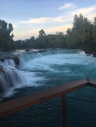 Bild mit Wasser, Blau, Wasserfall, Türkei, Fluss